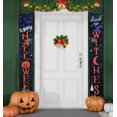 thumbnail image 1 of Maytalsory Durable Halloween Porch Banner Removable For Easy Storage And Reuse 1Set, 1 of 6
