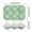 Green, variant on Ball Ice Cube Mold, 6 Cavity Round Silicone Sphere Molds, for Game Day, Whiskey, Cocktails, Bourbon (Pink)