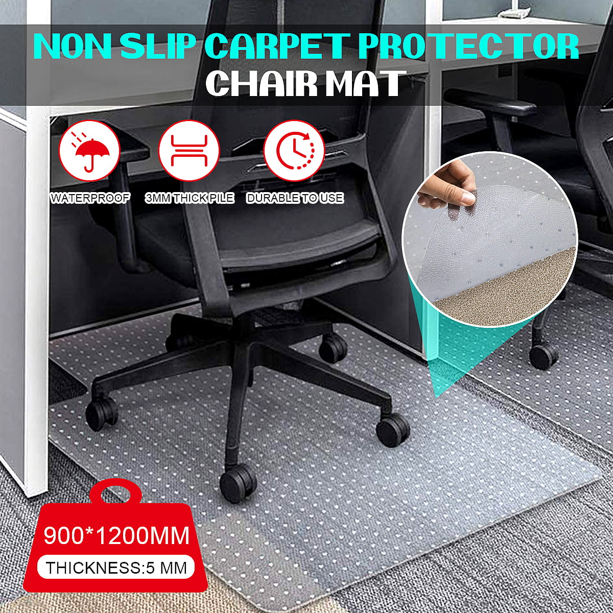 Floor Protector Carpet Chair Mat, Do You Need A Chair Mat For Tile