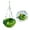 green, variant on MISSMILE Hummingbird Swing,Wool Yarn Outdoor Swing for Bird for Many Small Birds,Plush Hanging Hammock Birdhouse Parakeet Toys,Green,12.6×6.7"