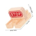 thumbnail image 2 of OULII 2Pcs Wooden Track Train Diy for Cognitive Development in Children, 2 of 6
