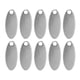 thumbnail image 5 of Colgante De Joyería DIY, Etiqueta Ovalada De Metal Prevención De óxido Para Manualidades De Bricolaje Para Collares Para Pulseras Para Colgantes Para El Hogar Y Profesional, 5 of 7