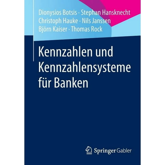 Kennzahlen Und Kennzahlensysteme Für Banken, (Paperback)