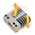 thumbnail image 2 of 3d Printer Accessories Cr8 Heat Sink Tube Heat Sink Heatsink Fixed Heat Sink Aluminum Parts Heat Sink Aluminum Tube, 2 of 5
