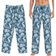 thumbnail image 2 of PISONIC Funny Mens Pajama Pants Lounge Men's Pajama Bottoms Soft Sleep Pants With Pockets Drawstring, 2 of 7