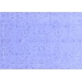 thumbnail image 1 of Ahgly Company Indoor Rectangle Abstract Blue Modern Area Rugs, 2' x 4', 1 of 4