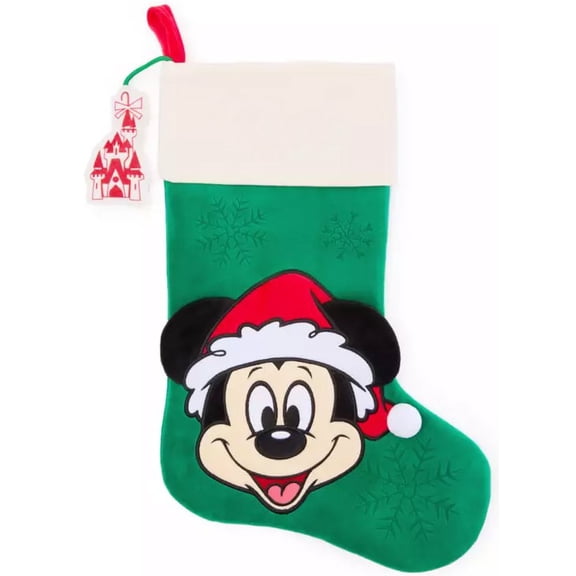 Disney 2025 Holiday Santa Mickey Mouse Christmas Stocking
