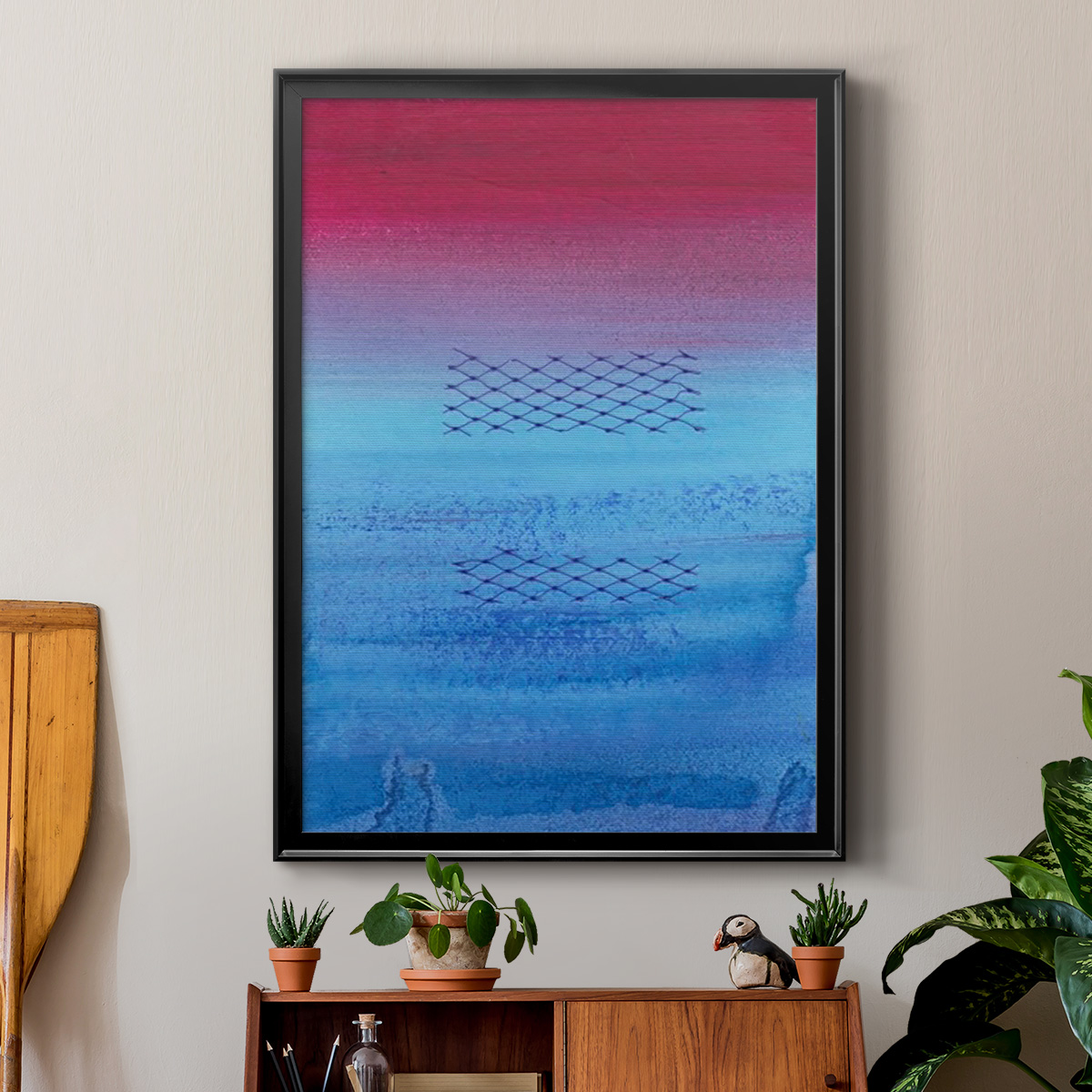 Gently Oppose II Premium Framed Print, in Gold, Black, or Silver - Ready to Hang