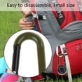 thumbnail image 4 of Portable Multifunctional Carabiner Keychain Thermometers Compasses Camping Tool Outdoor Mountaineering Buckles Enduring, 4 of 8