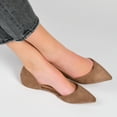 thumbnail image 7 of Journee Womens Ester Slip On Pointed Toe D'Orsay Flats, 7 of 7