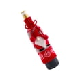thumbnail image 1 of Monstrate Fundas navideñas para botellas de vino, funda navideña para botella de champán de Papá Noel, adornos navideños para para el Kits de decoración para fiestas mayor, 1 of 6