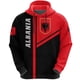 thumbnail image 2 of Sudaderas con estampado 3D de la bandera de Albania, sudaderas con capucha y chándales, sudaderas deportivas de moda, sudaderas con capucha con estampado 3D de águila para hombres, 2 of 5