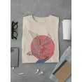 thumbnail image 3 of Eagle And Surfboard Art T-Shirt Men -Image by Shutterstock, Male Large, 3 of 4