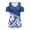 Blue Hibiscus, variant on Hunting Camo Flame Print Womens Cold Shoulder T-Shirt Short Sleeve Tshirts V Neck Summer Tee Tops Sexy Casual for Travel Dating Soft Lightweight XL