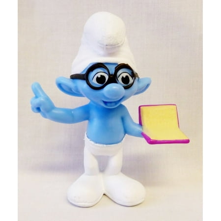 McDonalds - The Smurfs 2 Happy Meal Toy 2013 - Brainy #5 By Happy Meal