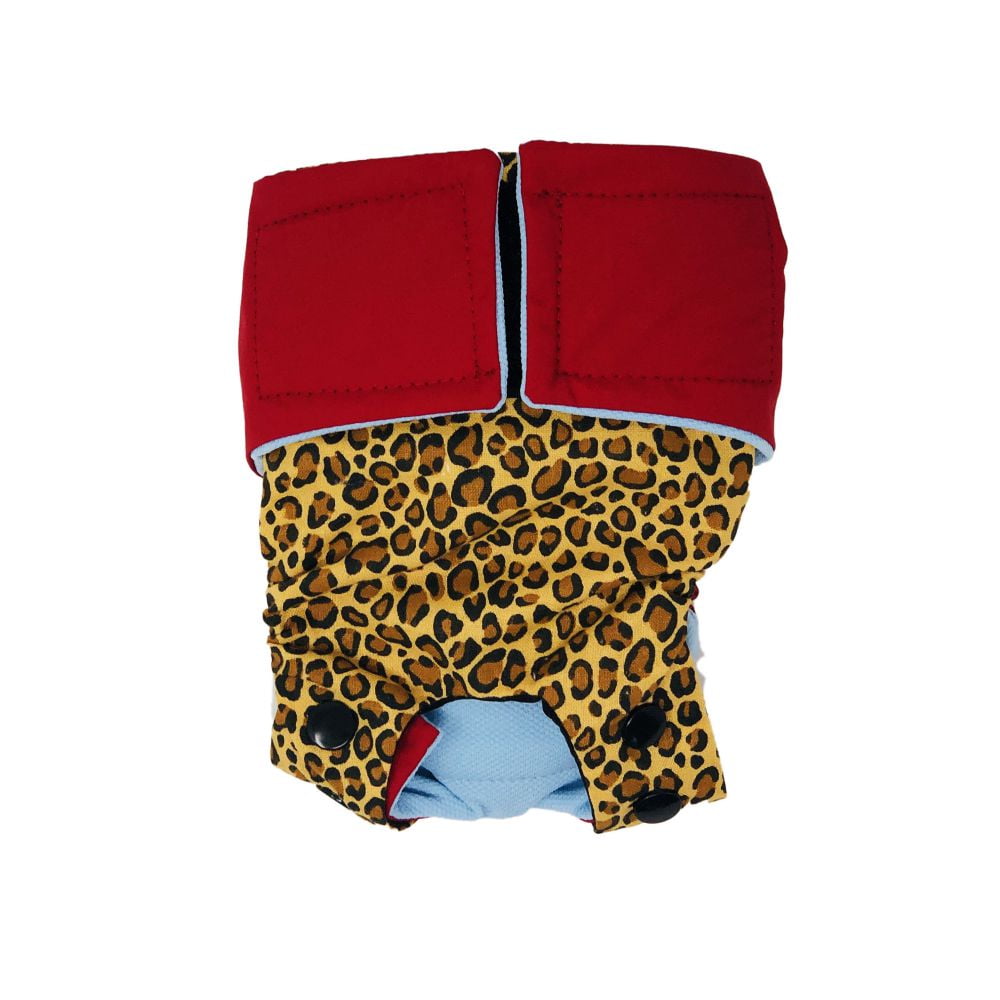 Barkertime Leopard Cat Diaper Snappy
