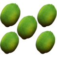 thumbnail image 1 of 5Pcs Artificial Fruits for Decoration, Fake Lime, Simulation Fruits and Vegetables, Home and Kitchen Decor Artificial Lime, 1 of 5