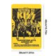 thumbnail image 5 of Placa Metal Vintage Beso Rectangular Pintura Hierro Pared Bar 30x40cm, 5 of 9