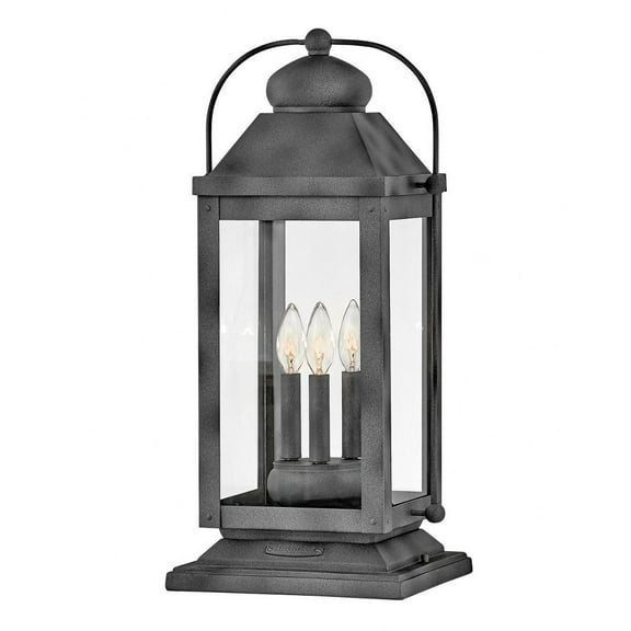 Hinkley Lighting-1857DZ-LL-Anchorage - Three Light Outdoor Pier Mount