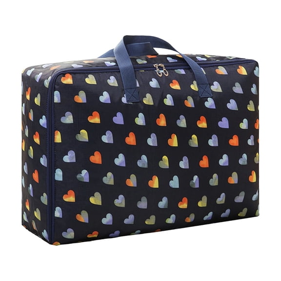 PEIBang 140L Large Storage Bag,Moving Storage Bag Heavy Duty,Waterproof Storage Tote with Zippers for College Dorm,Travel,Moving Supplies
