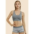 thumbnail image 6 of DailyWear Womens Sports Bra 6 Pack Various Style - One Size, Plus Size (0232, One Size), 6 of 6