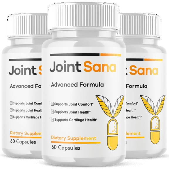 Joint Sana Pills Advanced Mobility Support Supplement JointSana 180 Capsules