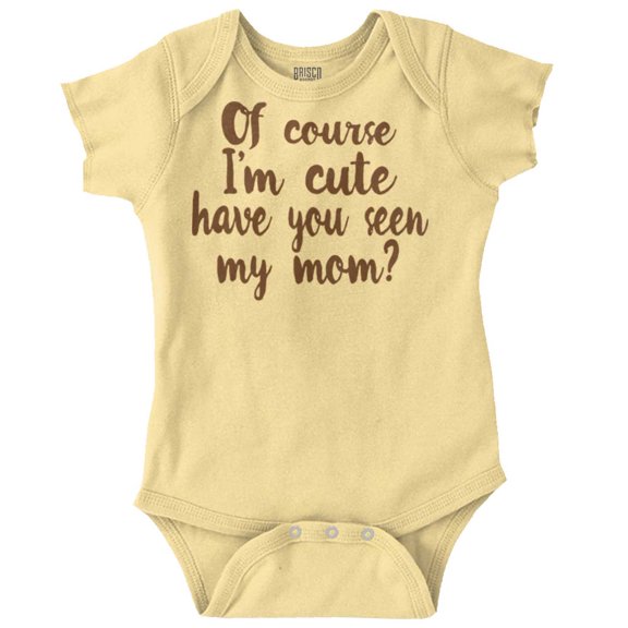 Cute Like Mom New Daughter Adorable Bodysuit Jumper Girls Infant Baby Brisco Brands NB