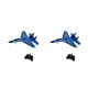 thumbnail image 1 of Vogacara 2.4G Remote Control Plane SU35 RC Toys Aircraft Model  Airplane Type2, 1 of 1