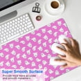 thumbnail image 4 of Long Mouse Pads for Desk,Cute Halloween Ghosts Pattern Desk Mats on Top Of Desks, Desk Mouse Pad Extra Large with 3mm Non-Slip Base and Stitched Edge for Gaming,Office,Work,Home 35.4"x15.7", 4 of 6