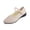 Beige, variant on Mary Jane Shoes for Women Ballet Flats Round Toe Ballerina Walking Dressy Office Slip-on Shoes with Strap Closed Toe Wedge Shoes