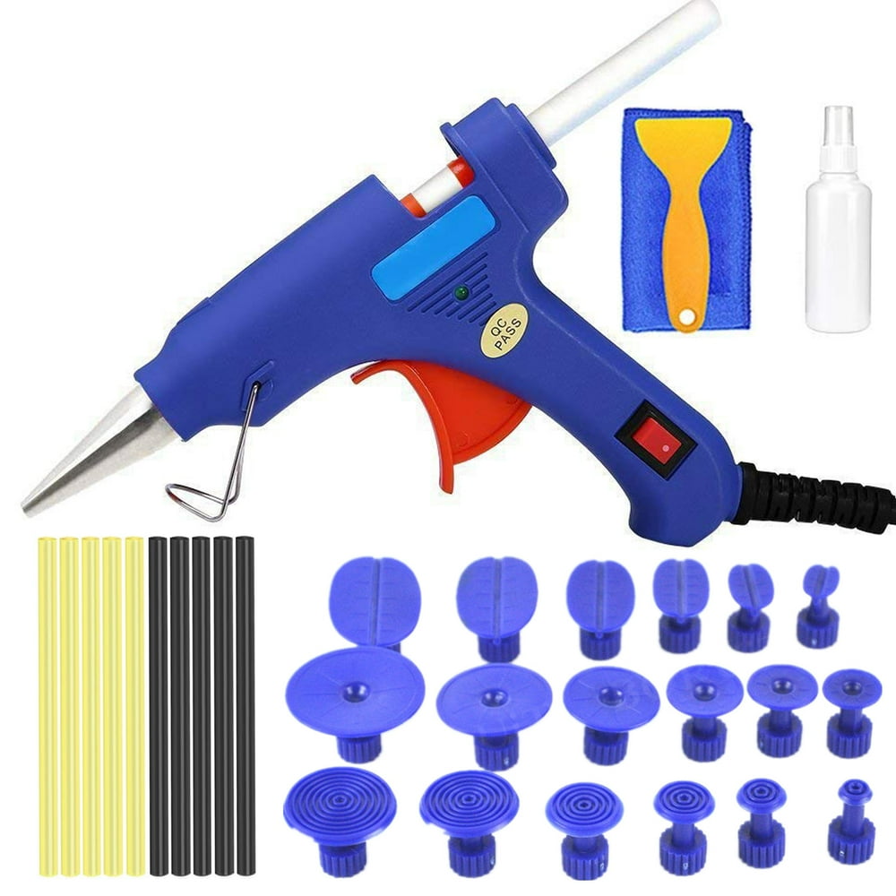Paintless Dent Repair Removal Puller Remover Tools Kit Hot Melt Glue
