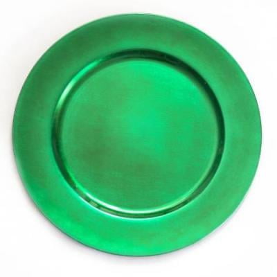 - 13 in. Valley Green Charger Plates 4/pack