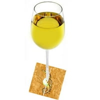 Seahorse Fabric Wine Marker