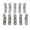 thumbnail image 2 of 10 Pcs Supports d'Angle en Acier Inoxydable en Forme de L, 2 of 6