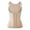 Khaki, variant on Waist Trainer Corset for Women Wide Straps Overbust Steel Boned Bustier Push up Back Support Sport Bodyshaper