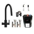 thumbnail image 1 of Westbrass Robinet de Distributeur d'Eau Chaude 4 en 1 avec Réservoir Instantané, Noir, 1 of 6
