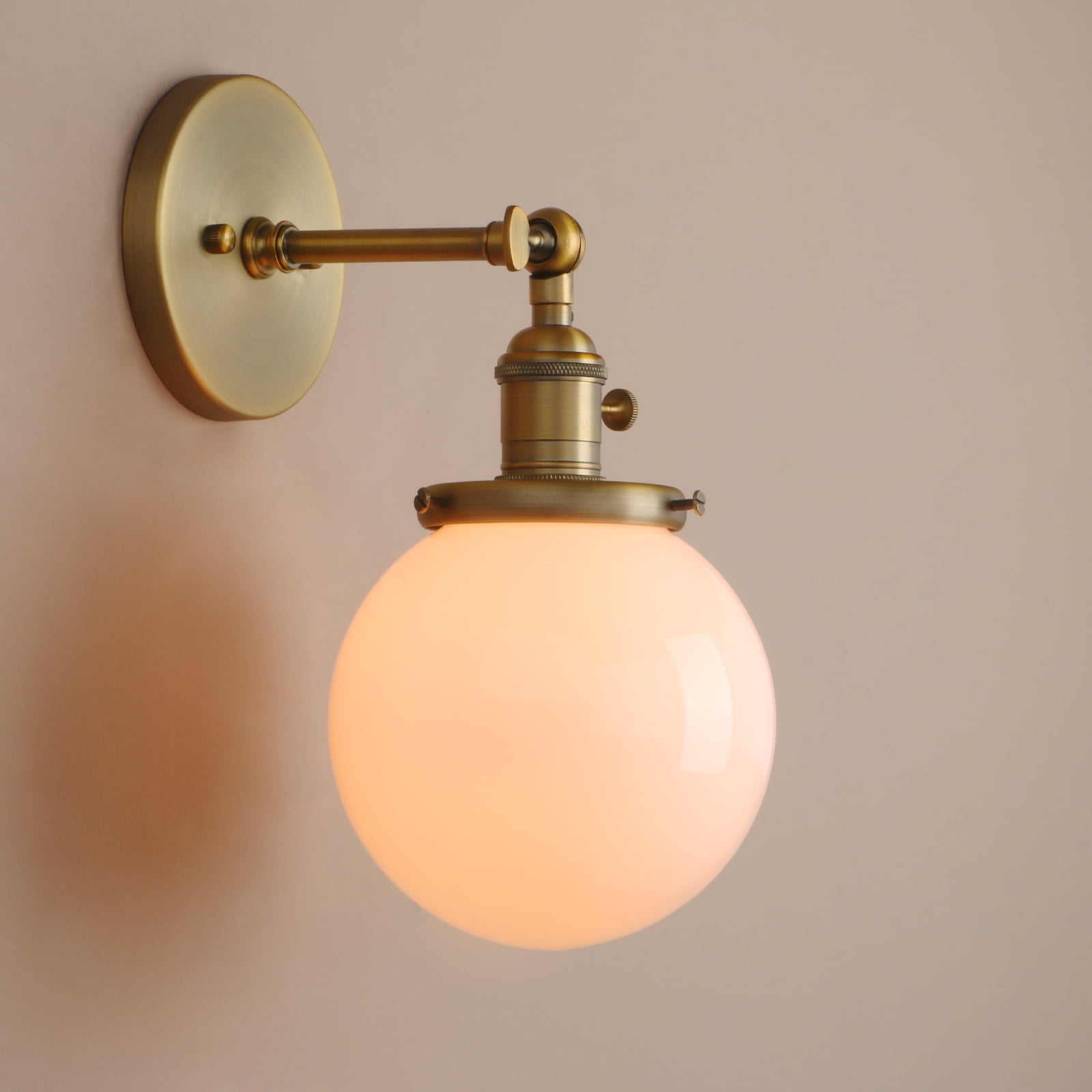 PATHSON RETRO INDUSTRIAL HANGING LIGHT ANTIQUE HOLDER PLUG IN WALL LAMP SCONCE 