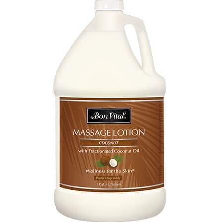 Bon Vital Fractionated Coconut Massage Lotion - 3.78L (1gal)