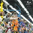 thumbnail image 6 of Genesis Original Archery Compound Bow and Arrow Set, Draw Hand-Left, Teal, 6 of 12