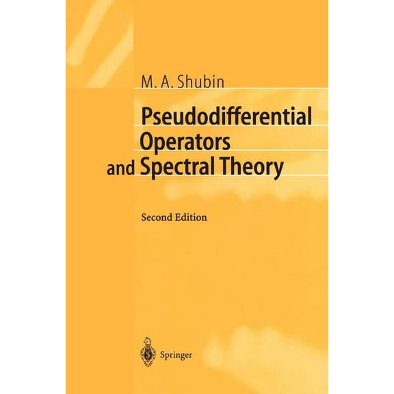 Pseudodifferential Operators and Spectral Theory, (Paperback)