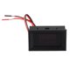 thumbnail image 2 of Medidor De Voltaje Digital Para Electromóvil CC De Litio, Voltímetro Con Indicador De Batería De Litio, 12V-72V, Rojo, 2 of 7
