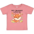 thumbnail image 3 of Inktastic My Granny Loves Me Little Fox Boys or Girls Baby T-Shirt, 3 of 5