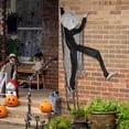 thumbnail image 2 of Northlight Climbing Dead Zombie Halloween Wall Hanging Decoration - 4.5', 2 of 7