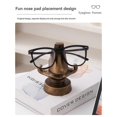 thumbnail image 2 of Eyeglasses Stand-Glasses Holder for Desk and Nightstand,Nose Holder, 2 of 5