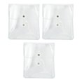 thumbnail image 1 of 3Pcs Transparent Storage Pouch Waterproof Bag Portable Winding Pouch for Female, 1 of 9