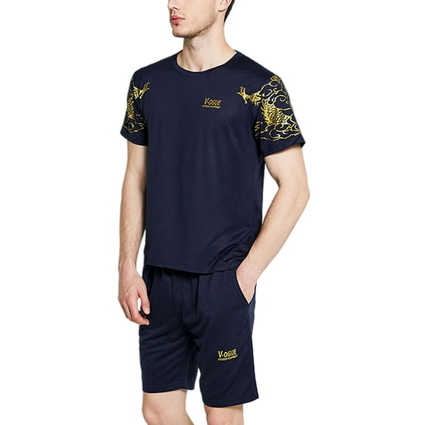 short sleeve jogging suit