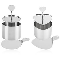 Worgeous Shaped Stainless Steel Molds Amateurs 2 Sets