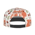thumbnail image 4 of Haiem Squirrel And Classic Snapback Cap Flat Bill Hat Baseball Cap Adjustable Size Cotton Dad Hat, 4 of 9