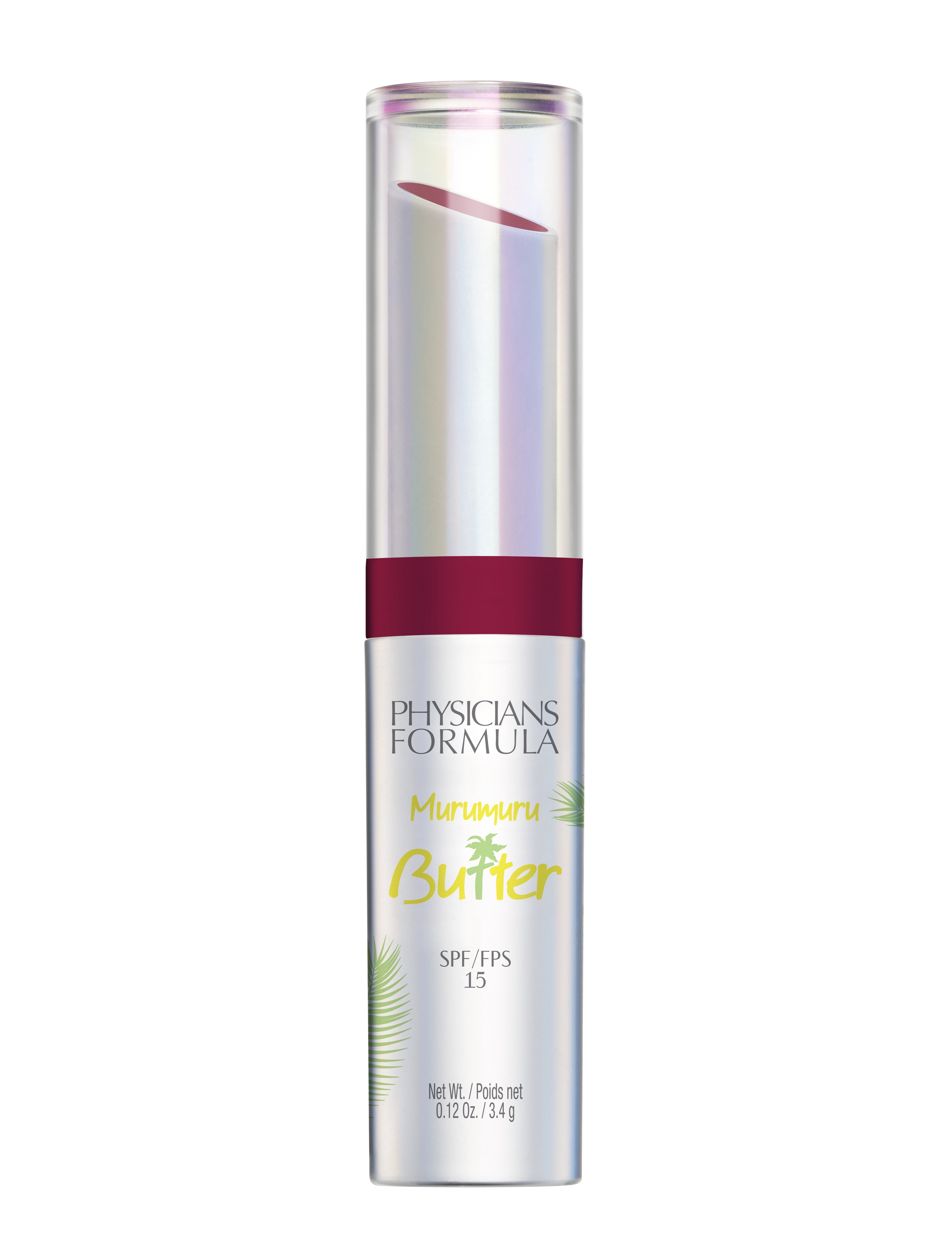 Physicians Formula Murumuru Butter Lip Cream SPF 15, Acai Berry