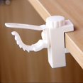 thumbnail image 2 of 2pcs Curtain Rods Bracket Hanger Hook Rod Support Clamp Crossbar Fixing Clip Wall Hooks Organizer Rails Rack Home Storage, 2 of 5